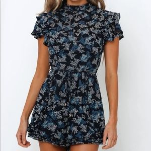 Hello Molly Navy Playsuit